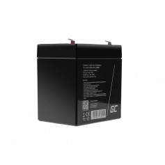 Green Cell 12V 4Ah 4000mAh F2 (6.35mm) VRLA AGM accu