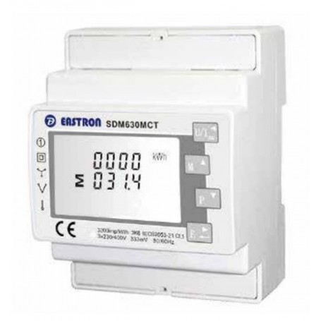 EASTRON - Compteur d'énergie triphasé EASTRON SDM630MCT (hors pinces CT) -  - SE145