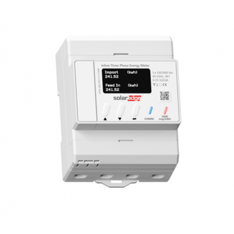 SolarEdge - Compteur d'énergie SolarEdge InLine avec Energy-Net, 1PH/3PH 230/400V, 65A -  - SL814