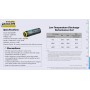 NITECORE, Nitecore NL2142LTHPR USB 4200mAh 15A 21700 specially for Cold Weather with USB Port, Other formats, MF021