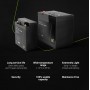 Green Cell - Green Cell LiFePO4 12.8V 50Ah 640Wh Batterie für Sonnenkollektoren und Wohnmobile - LiFePO4 Akku - GC117-CAV06