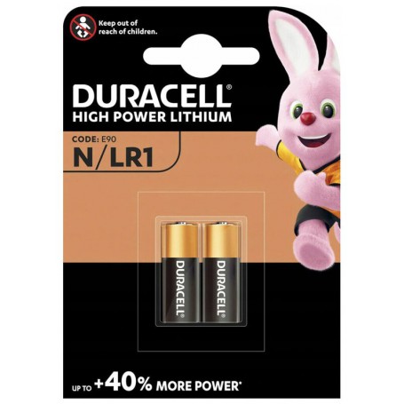 Duracell, Duracell LR1 / N / E90 / 910A 1.5V Alkaline Battery (Duo Pack), Other formats, BS093-CB