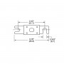 Victron energy, Victron Fuse CNN 325A/80V for Lynx Shunt CIP140325000, Fuses and rails, SL145