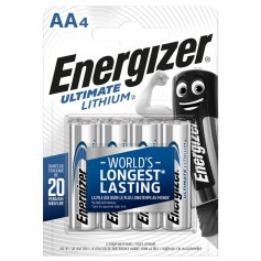 AA LR6 Energizer Ultimate Lithium 3000mAh 1.5V