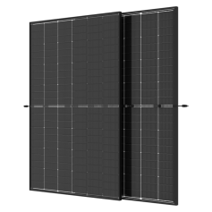 Trina Solar, Trina Solar 430W BiFacial N-type Dual Glass Transparent Mono, Solar panels, SL073