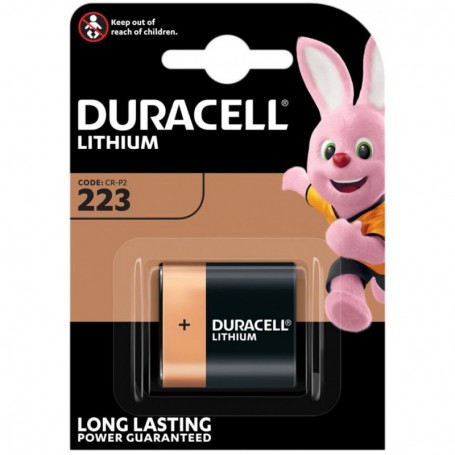 Duracell, Duracell CRP2 / 223 / DL223 / EL223AP / CR-P2 6V Lithium battery, Other formats, BS131-CB