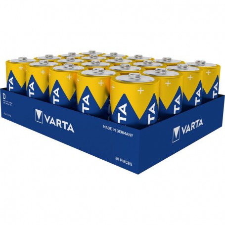 Varta, Varta Industrial D/LR20 Alkaline - 20 Pieces, Size C D 4.5V XL, BS383-CB