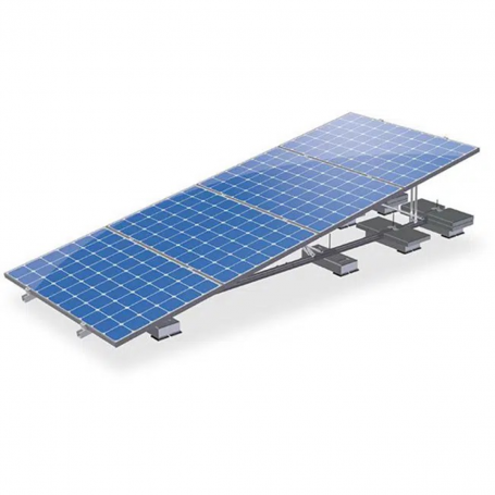 Van der Valk, ValkQuattro Mounting platform complete set for 4 solar panels Landscape - 10° - Van der Valk, Solar Mounting Ma...