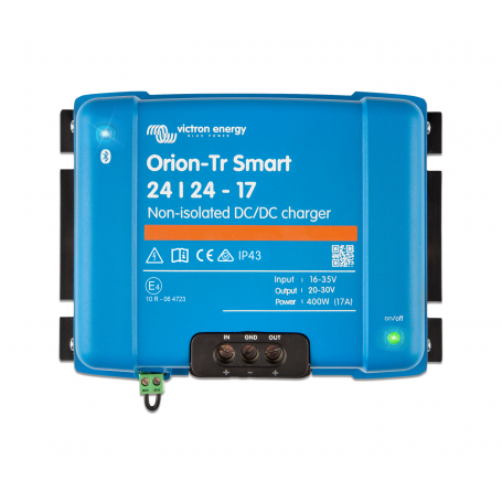 Victron energy, Victron Orion-Tr Smart 24/24V-17A 400W Non Isolated DC-DC Charger IP43, Battery Chargers, SL314