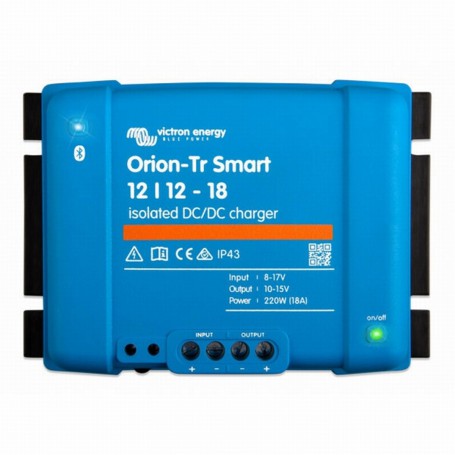 Victron energy - Victron Orion-Tr Smart 12/12V-18A 220W geïsoleerd DC-DC Charger IP43 - Victron Orion - SL315