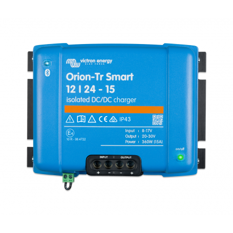 Victron energy - Victron Orion-Tr Smart 12/24V-15A 360W geïsoleerd DC-DC Charger IP43 - Victron Orion - SL318