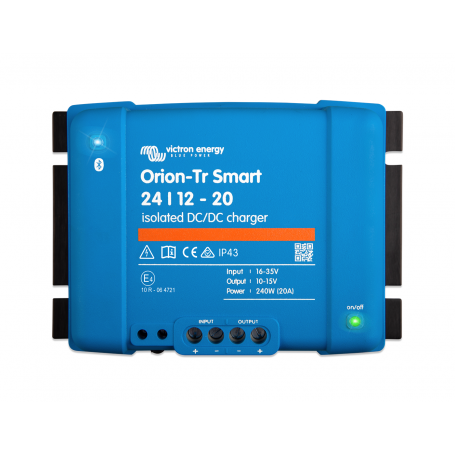 Victron energy - Victron Orion-Tr Smart 24/12V-20A 240W geïsoleerd DC-DC Charger IP43 - Victron Orion - SL319