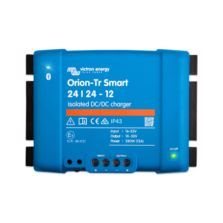 Victron energy - Victron Orion-Tr Smart 24/24V-12A 280W geïsoleerd DC-DC Charger IP43 - Victron Orion - SL321