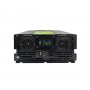 Green Cell - GREEN CELL Smart LCD 2000W 12V DC naar 230V AC met USB QC3.0 zuivere sinusoïde batterijomvormer - Batterij omvor...