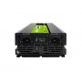 Green Cell - GREEN CELL Smart LCD 3000W 24V DC à 230V AC avec onduleur de batterie USB QC3.0 sinusoïde pure - Onduleurs à bat...