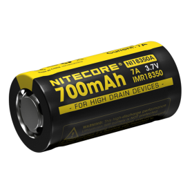 NITECORE - Nitecore IMR18350 Li-ion 700mAh 3.7V 7A NI18350A - Other formats - BS065-CB