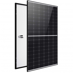 LONGi Solar 530W Hi-Mo6 HPBC Mono Solar Module - Black Frame/White Backsheet