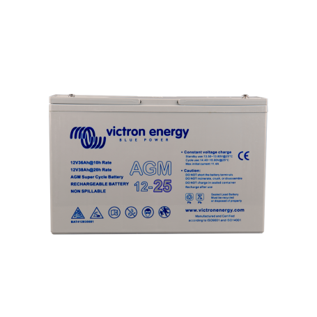 Victron energy, Victron 12V 25Ah (C20) AGM Super Cycle Battery M5, Battery Lead-acid , SL430