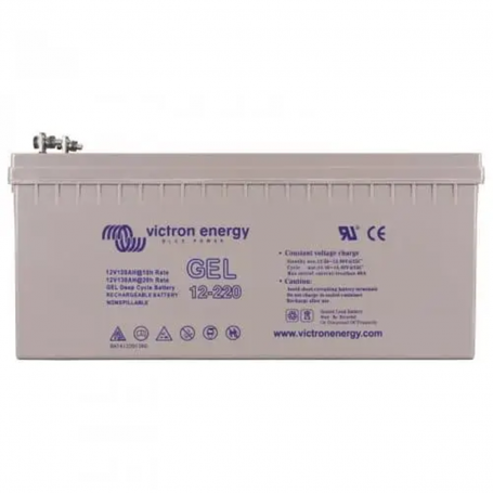 Victron energy - Victron 12V 220Ah (C20) GEL Deep Cycle Batterie M8 - Batterie Blei-Säure - SL442