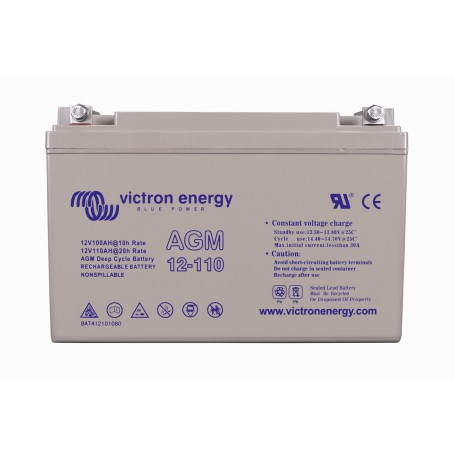 Victron energy, Victron 12V 110Ah (C20) AGM Deep Cycle Battery M8 Insert, Battery Lead-acid , SL456