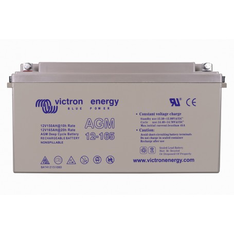 Victron energy - Victron 12V 165Ah (C20) AGM Deep Cycle Batterie M8 Insert - Batterie Blei-Säure - SL457
