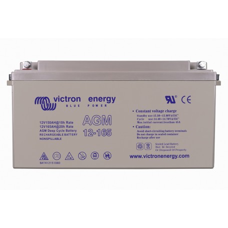 Victron energy, Victron 12V 165Ah (C20) AGM Deep Cycle Battery M8 Insert, Battery Lead-acid , SL457