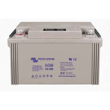 Victron energy - Victron 12V 130Ah (C20) AGM Deep Cycle Batterie M8 Bolt -  - SL452