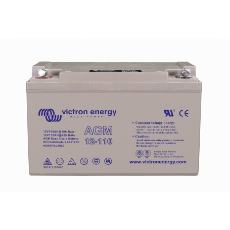 Victron energy - Victron 12V 110Ah (C20) AGM Deep Cycle-accu M8 Bolt -  - SL451