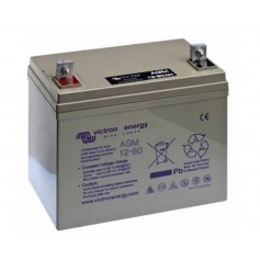 Victron energy, Victron 12V 60Ah (C20) AGM Deep Cycle Battery M6 Bolt, Piombo-acido (AGM e Gel) Batterie, SL449