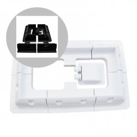 Oem - Staffa di montaggio Pannello solare Materiale di montaggio Set 7x per roulotte, camper e barche - BOL SPECIAL - AL1145-CB