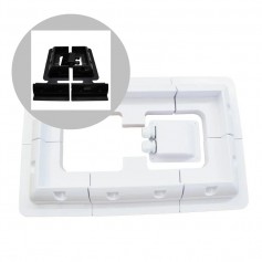 Mounting bracket Solar panel Mounting material 7x Set for Caravan, Camper and Boats