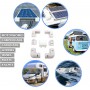 Oem - Support de montage Panneau solaire Matériel de montage 7x Set pour caravane, camping-car et bateaux - BOL SPECIAL - AL1...