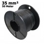 DG RUBBER HOLLAND - Rollo de 50 metros de 35 mm2, rojo y negro Cable de batería con doble aislamiento, resistente al aceite y...
