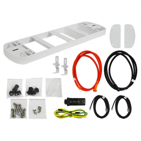 PYLONTECH, Pylontech Pelio-L-5.12 installation kit for ground mounting with cables, Battery Cables, SE418