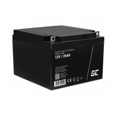 Green Cell 12V 26Ah M5 (F3) Terminal VRLA AGM Batteria