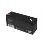 Green Cell - Green Cell 6V 3.4Ah (F1 4.6mm) 3400mAh VRLA AGM accu -  - GC396-AGM38