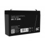 Green Cell - Green Cell 6V 7.2Ah (F1 4.6mm) 7200mAh VRLA AGM accu -  - GC397-AGM39
