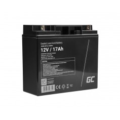 Green Cell 12V 17Ah M5 (F3) Terminal VRLA AGM accu