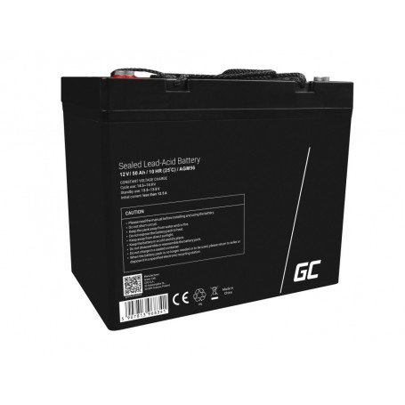 Green Cell, Green Cell 12V 50Ah B3 Terminal VRLA AGM Battery, Battery Lead-acid , GC402-AGM56