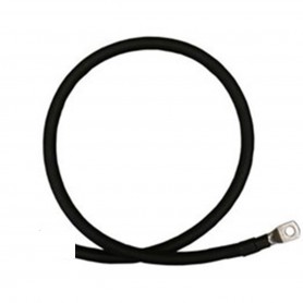 DG RUBBER HOLLAND - Câble de batterie noir 16mm² - 2 mètres - 1x œil M8 et extrémité libre (pour chargeurs MPPT) - Câbles de ...