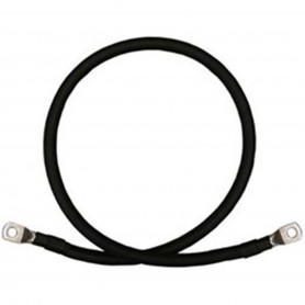 DG RUBBER HOLLAND - Câble de batterie noir 16 mm² - 2 mètres - 2x œillet M8 - Câbles de batterie - DG002-16-2M-BL-2XM8