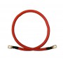 DG RUBBER HOLLAND, Accukabel rood 35mm² - 2 meter - 2x M8 oog, Accu Kabels, DG002-35-2M-RE-2XM8