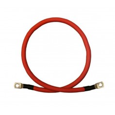 DG RUBBER HOLLAND, Câble de batterie rouge 35mm² - 2 mètres - 2x œil M8, Câbles de batterie, DG002-35-2M-RE-2XM8