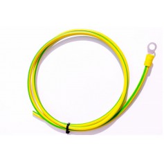 Grounding cable 6mm² 1-15 meter 1x M6 eye