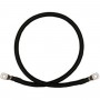 DG RUBBER HOLLAND - Cavo batteria nero 35mm² - 1 metri - 2x occhiello M8 - Cavi della batteria - DG002-35-1M-BL-2XM8
