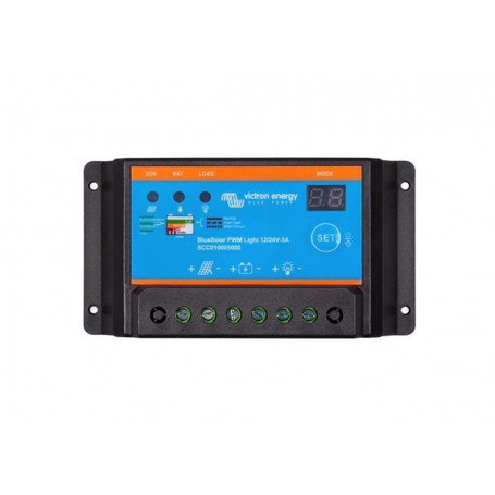 Victron energy, Victron BlueSolar PWM-Light Charge Controller 12/24V-5A, Solar controller, SL760