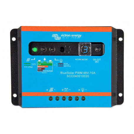 Victron energy, Victron BlueSolar PWM-Light Charge Controller 48V-10A, Solar controller, SL764