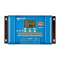 Victron energy, Victron BlueSolar PWM-LCD & USB Charge Controller 12/24V-5A, Solar controller, SL767