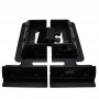 Oem - Staffa di montaggio Pannello solare Materiale di montaggio 5x Set per roulotte, camper e barche - BOL SPECIAL - AL1146-CB
