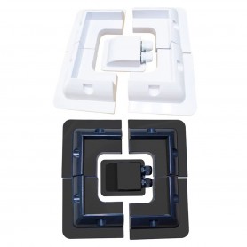 Oem - Staffa di montaggio Pannello solare Materiale di montaggio 5x Set per roulotte, camper e barche - BOL SPECIAL - AL1146-CB
